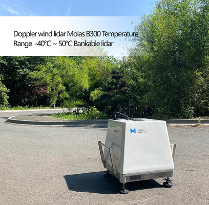 محدوده دمایی -40℃ ~ 50℃ داپلر بادی لیدار مولاس B300