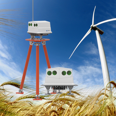 واحد داده وزن سبک ≤6kg سیستم لیدار انرژی باد برای ارزیابی منابع باد