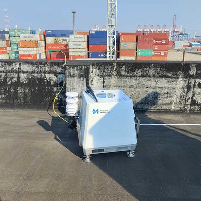 کیفیت  0-360 Degree Direction Laser Wind Speed Measurement ASCII Data Format Wind Lidar کارخانه