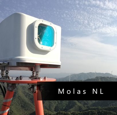 تشخیص نور باد و محدوده چهار پرتو دریایی لیدار مولاس Nl