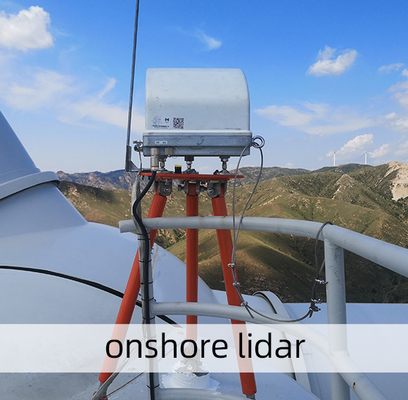 Nl400 4 Beams 400m Wind Iris Lidar 0.1m/S 0.5° دقت اجاره