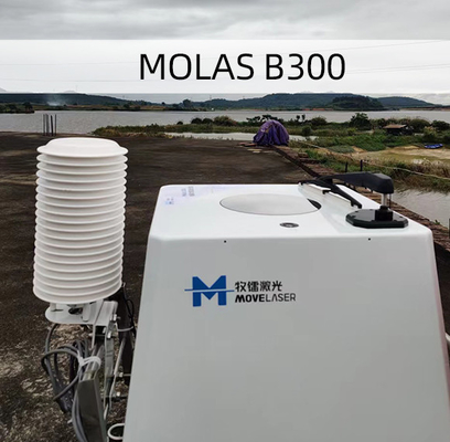 24VDC Molas B300 باد ساحلی Lidar دقیق 0.1m/S &amp; 1° اندازه گیری