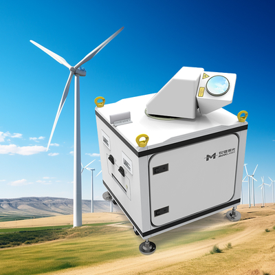 PPI RHI برنامه DBS اسکن اندازه گیری باد لیدار دقت بالا
