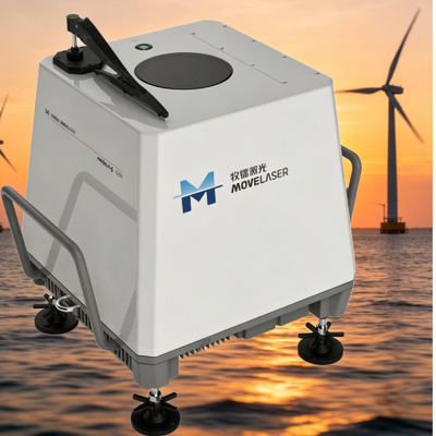 Wind Direction Range 0 to 360 Degrees IEC compliant wind lidar designed with size 554 by 430 by 581 millimeters ensuring wind data collection