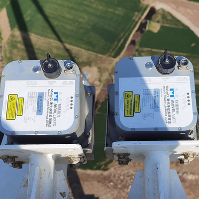 دکل اندازه‌گیری باد IP65 Modbus RTU 60 وات ساحلی باد لیدار